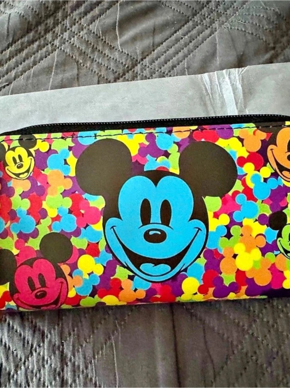 Disney Mickey Mouse Multicolor Wallet. New.